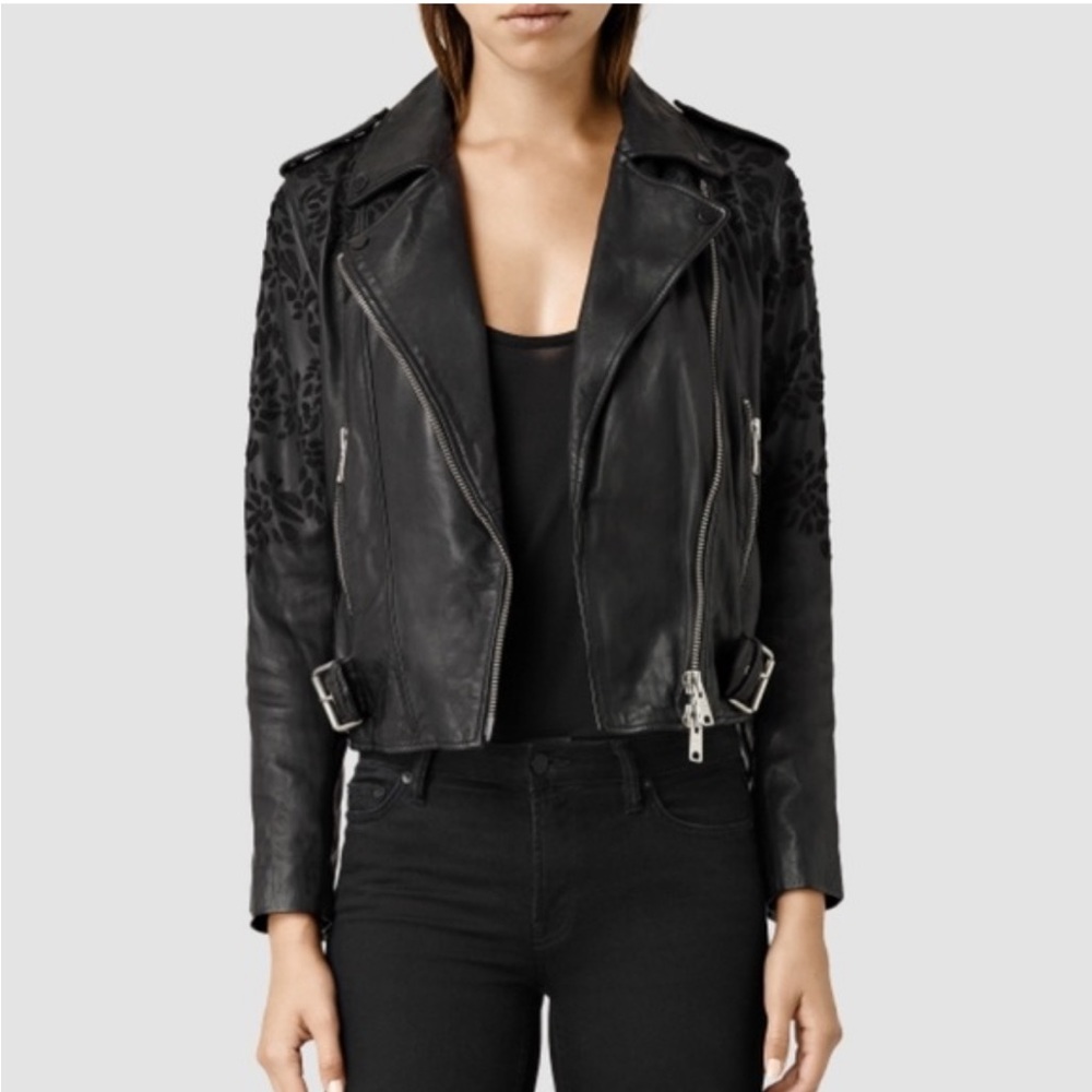 Leather jacket